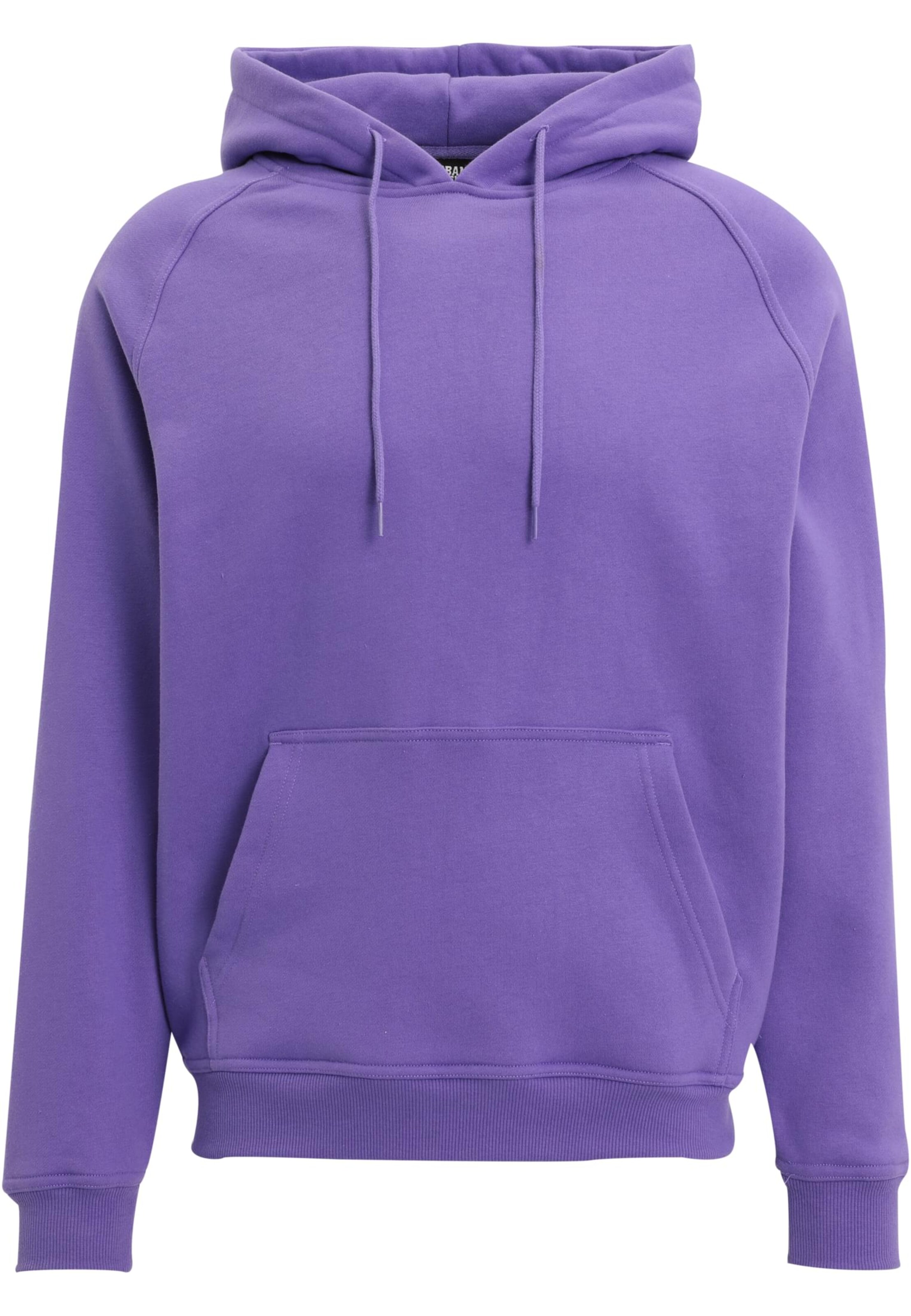 Urban Classics Sweatshirt in Lila: Vorderseite