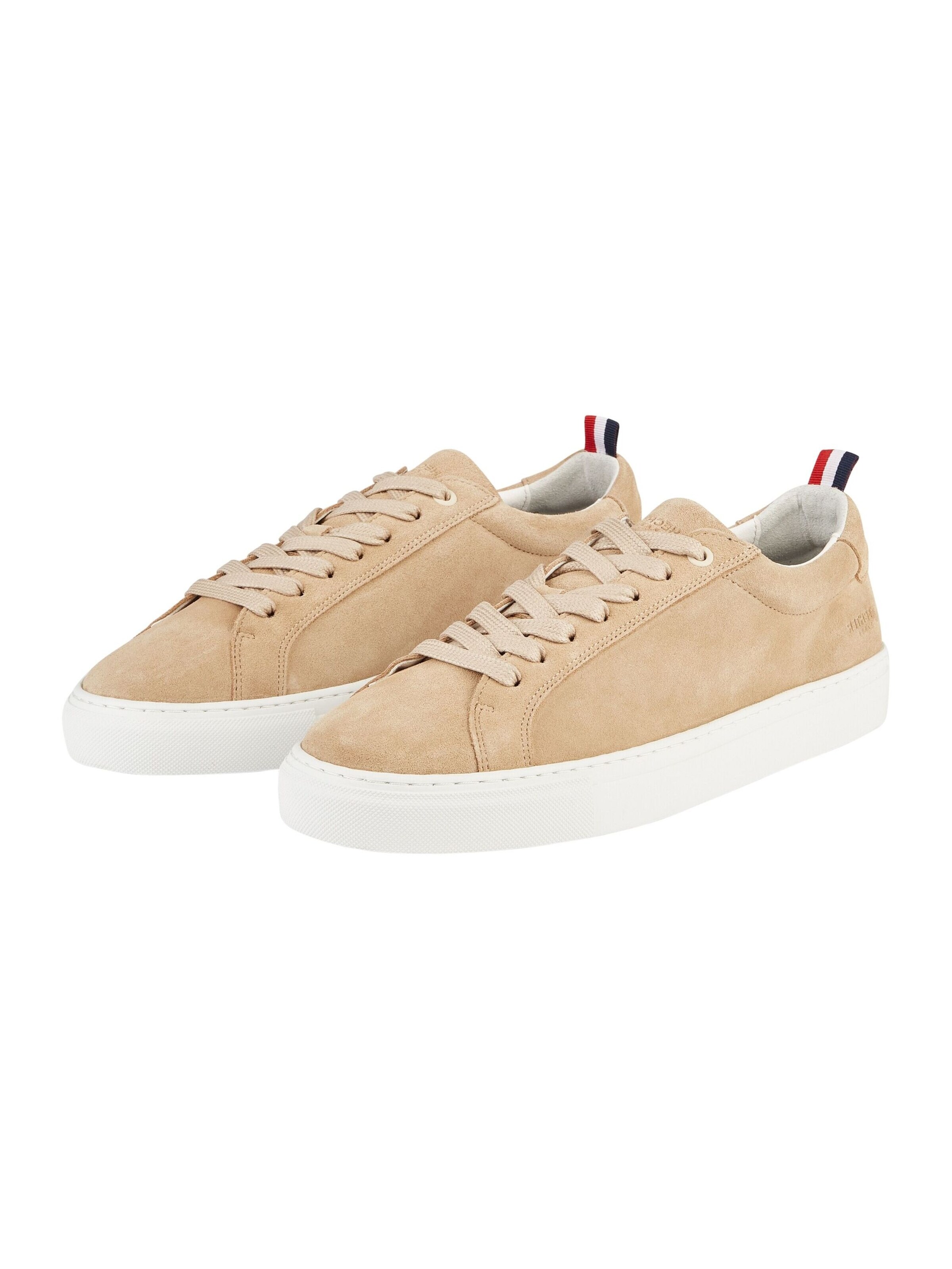 Baskets basses 'Suede' HECHTER PARIS en beige : devant