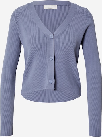 Guido Maria Kretschmer Women Knit Cardigan 'Brenda' in Blue: front