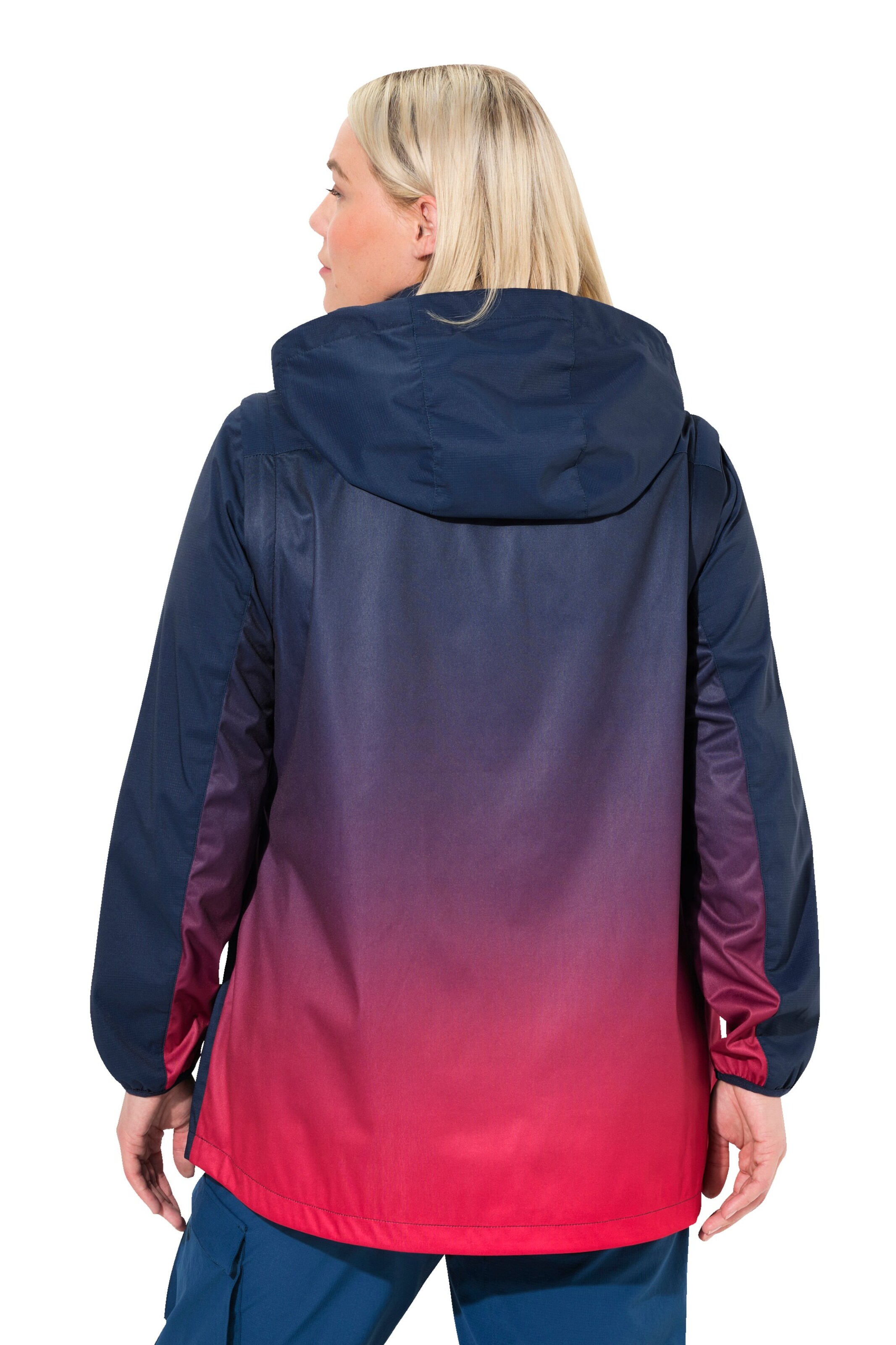 Ulla Popken Funktionsjacke in Blau
