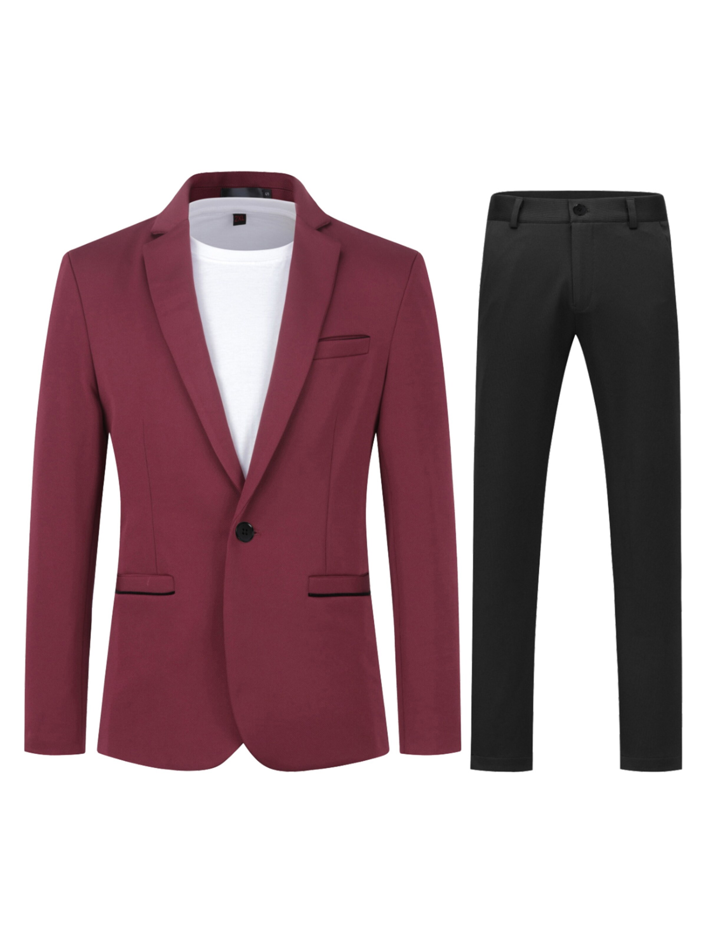 Youthup Suit in Red: front