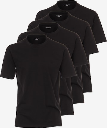 CASAMODA Shirt 'Basic' in Black: front
