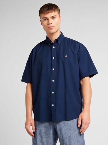 GAP Regular Fit Hemd in Blau: Vorderseite