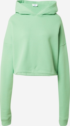 ABOUT YOU x Emili Sindlev Sweatshirt 'Paula' in Green: front