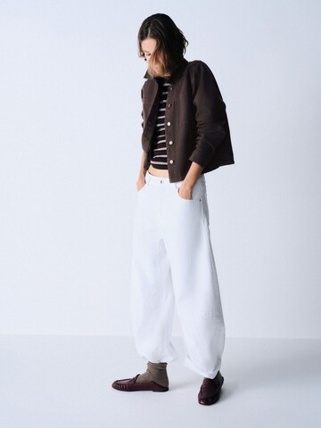 The Set Φθινοπωρινό και ανοιξιάτικο μπουφάν σε καφέ