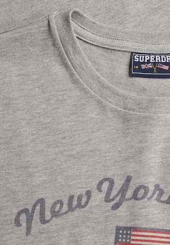 pelēks Superdry & Co T-Krekls 'ATH ESS'