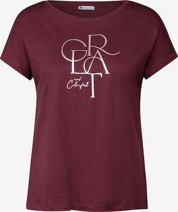 STREET ONE Shirt in Red: front