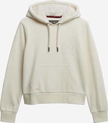 Superdry Sweatshirt 'Finest' in Beige: voorkant