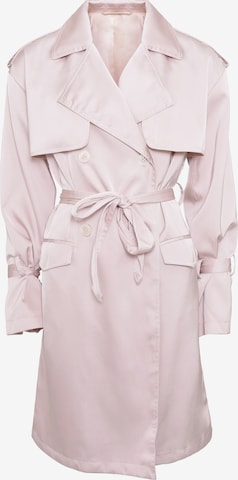 OW Collection Between-Seasons Coat in Pink: front