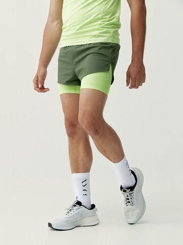 Born Living Yoga Regular Sports trousers 'Ontario' in Green: front
