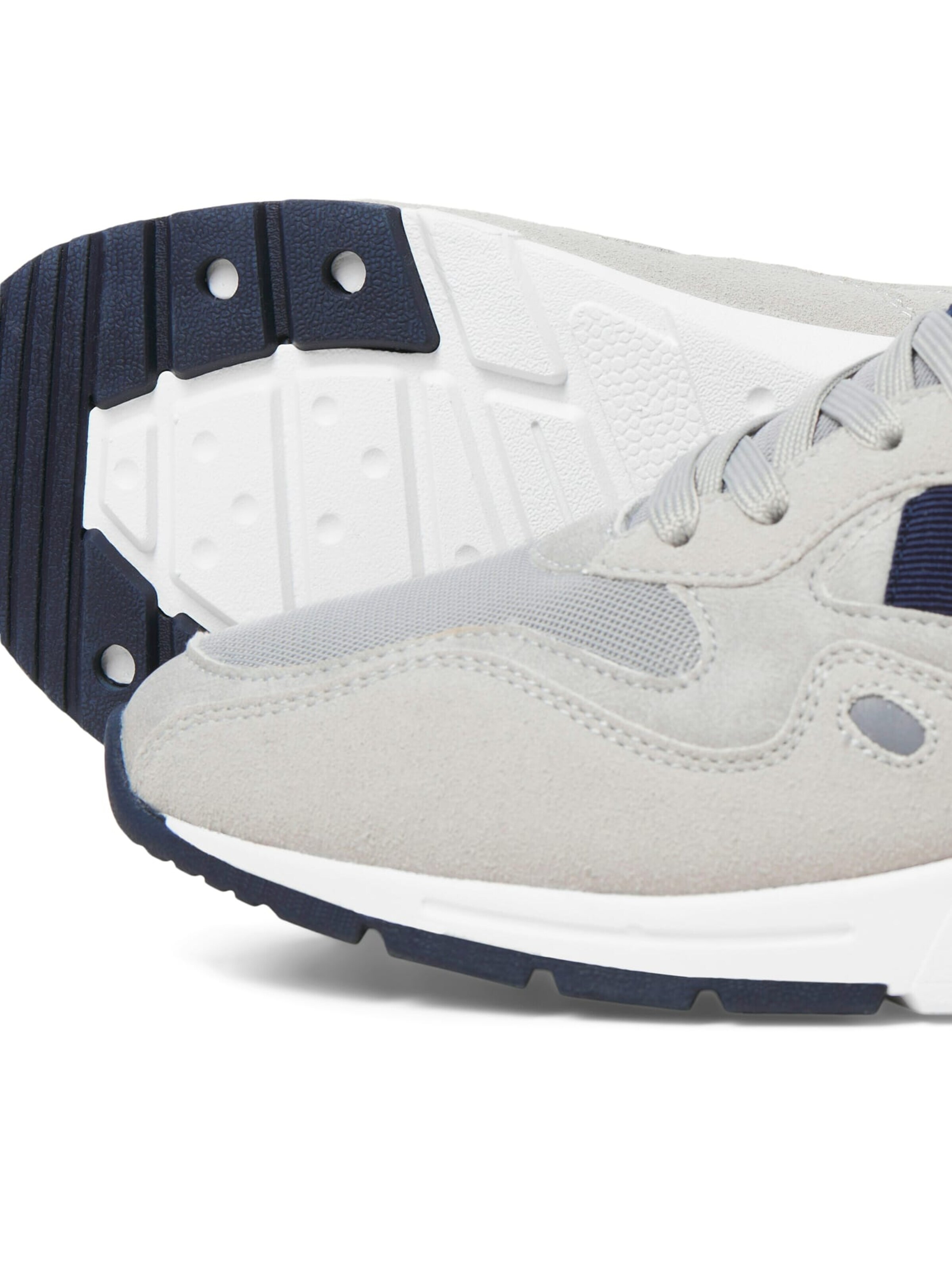 JACK & JONES Athletic lace-up shoe 'Orion' in Grey