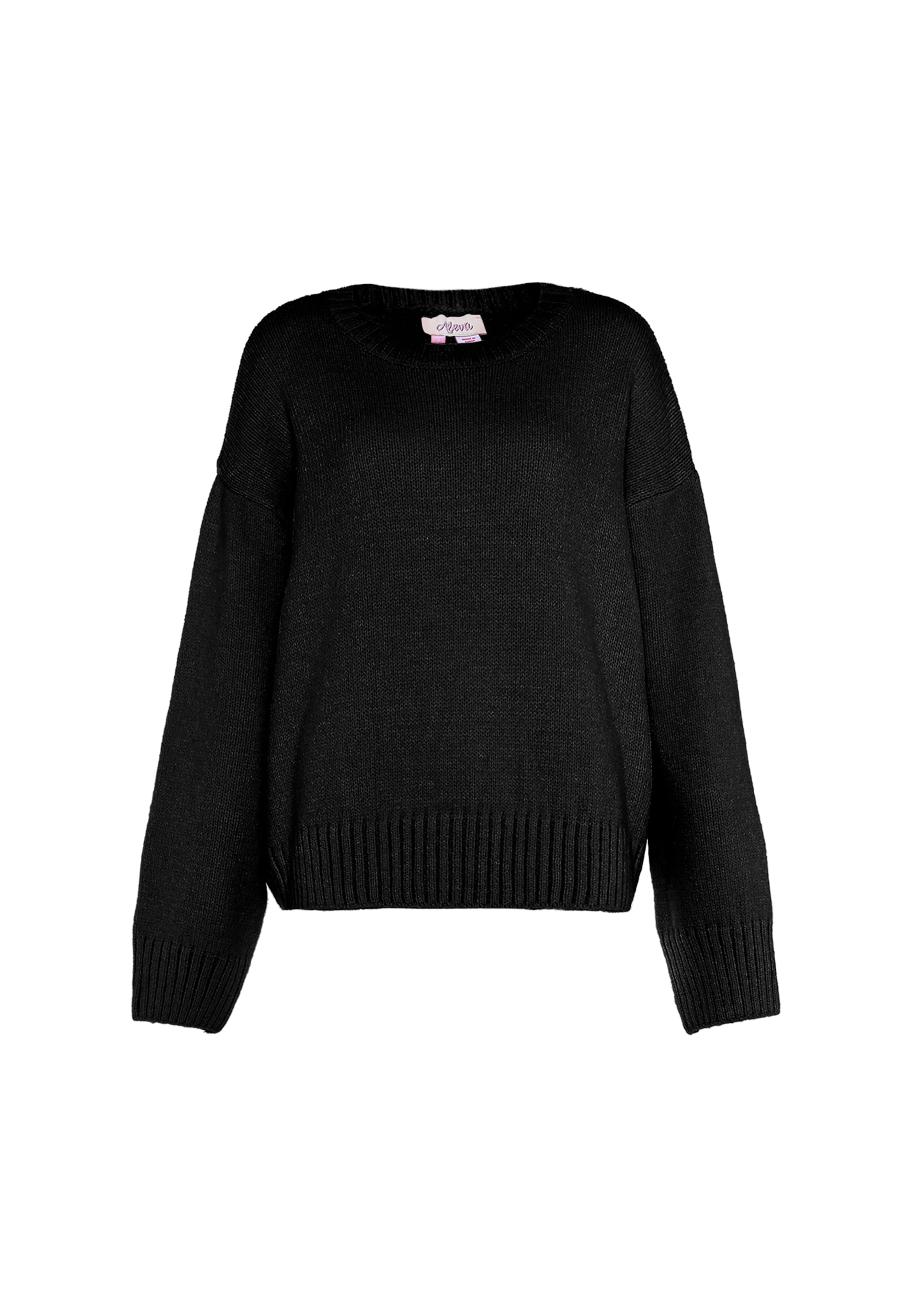 aleva - Pullover em preto: frente