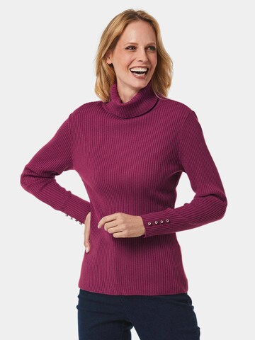 Goldner Sweater in Purple: front