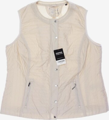 BONITA Vest in XXL in Beige: front