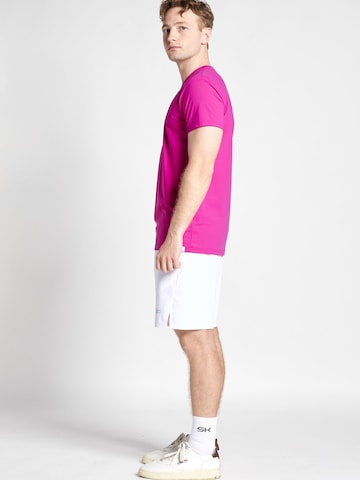 SPORTKIND Funktionsshirt 'Crew Neck'‌‌‌‌‌‌ in Lila