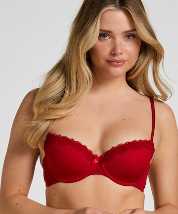 Hunkemöller Lola Padded Underwired Bra in Rot: Vorderseite