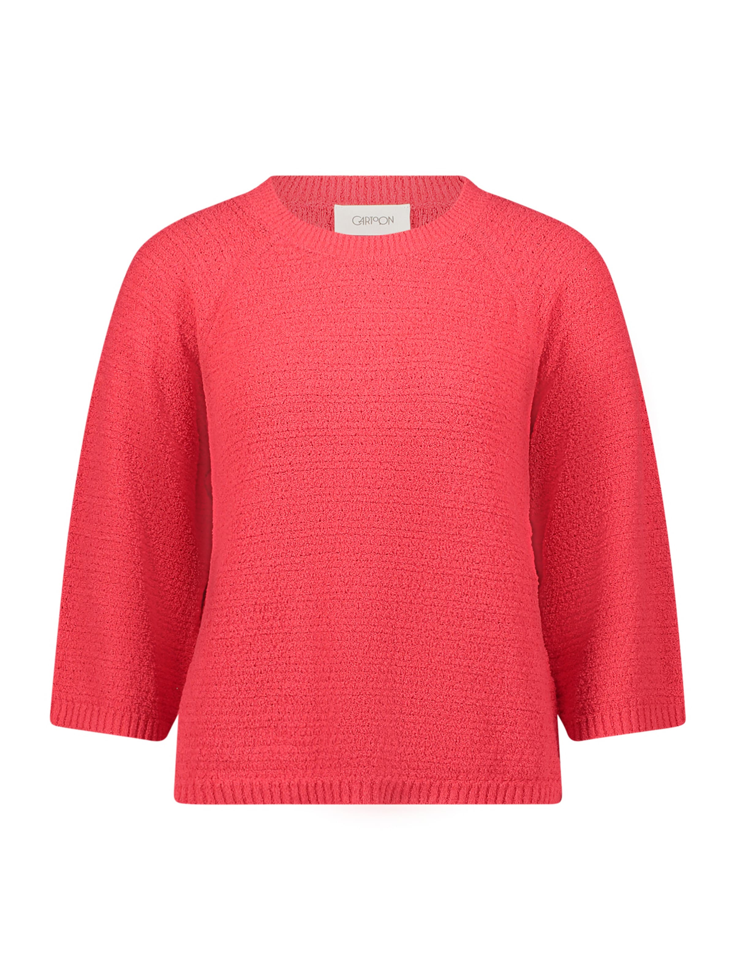 Cartoon Pull-over en rouge, Vue avec produit