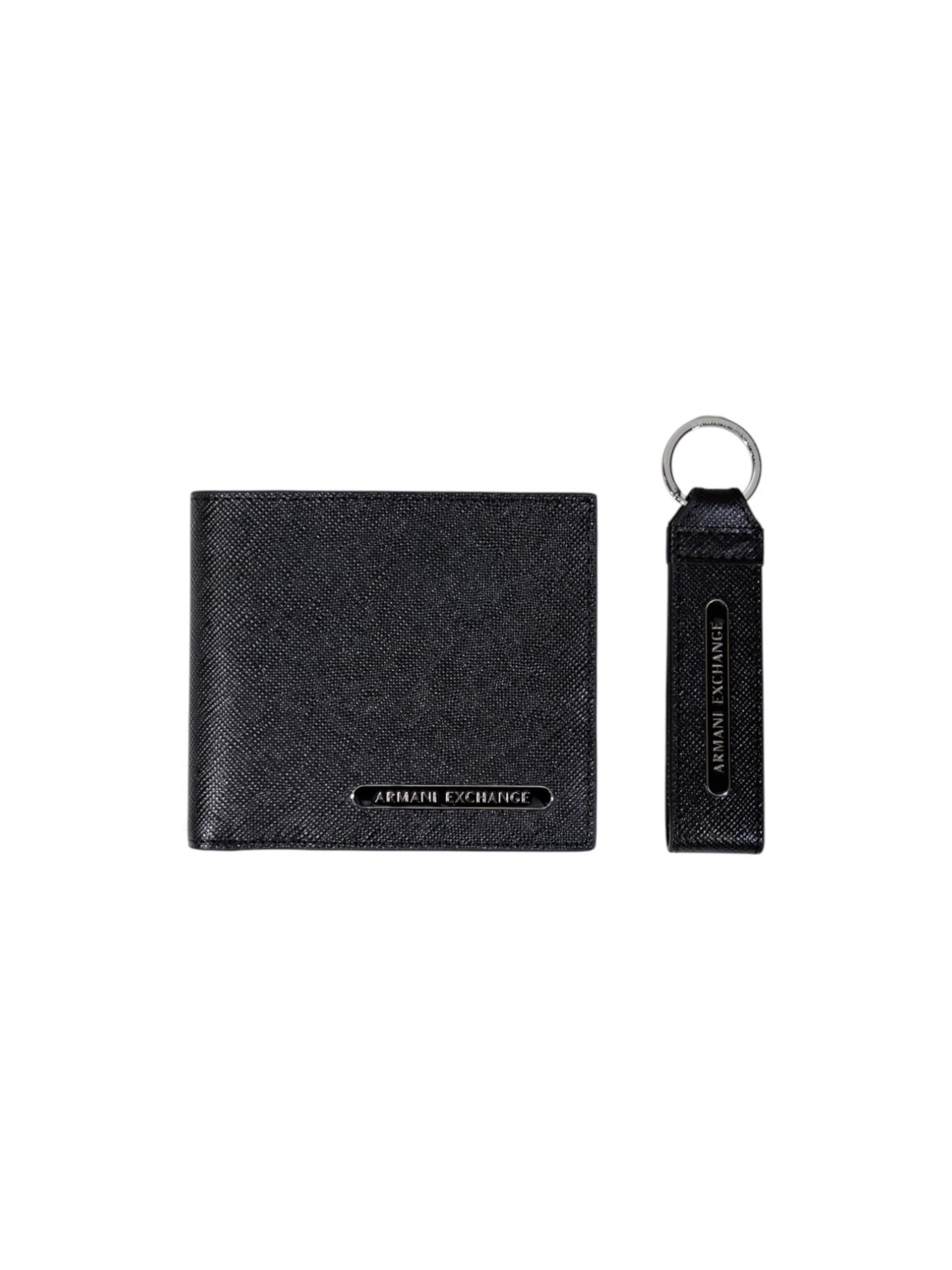 Portamonete 'XM001275 AF12702' di ARMANI EXCHANGE in nero: frontale
