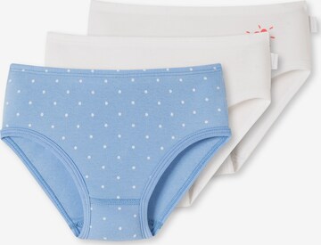 SCHIESSER Hüftslip ' Fine Rib Organic Cotton ' in Blau: predná strana