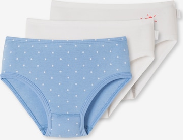 SCHIESSER Underpants ' Fine Rib Organic Cotton ' in Blue: front