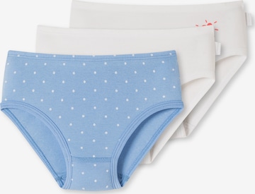 SCHIESSER Onderbroek ' Fine Rib Organic Cotton ' in Blauw: voorkant