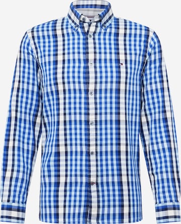 TOMMY HILFIGER Regular Fit Hemd in Blau: predná strana