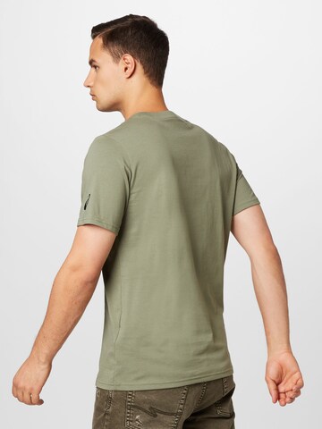 Maglia funzionale 'Tiger' di ASICS in verde