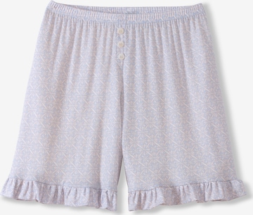 CALIDA Pajama Pants in Blue: front