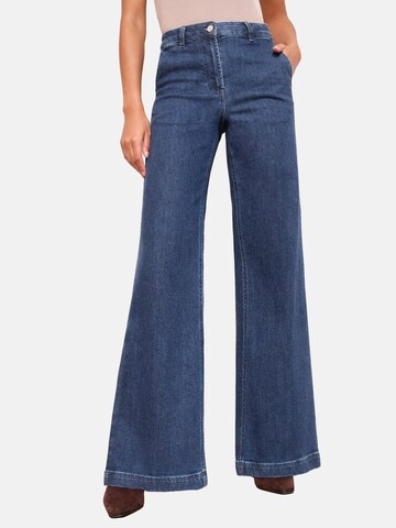 Friends Like These Wide leg Jeans in Blue: front