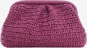 MANGO Clutch 'Amalfi' in Pink: front