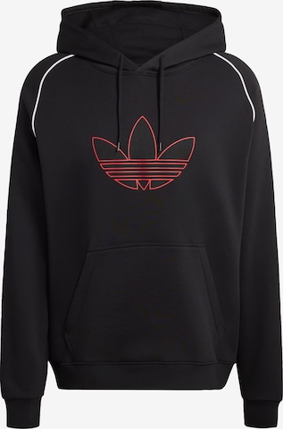 Sweat-shirt ADIDAS ORIGINALS en noir : devant