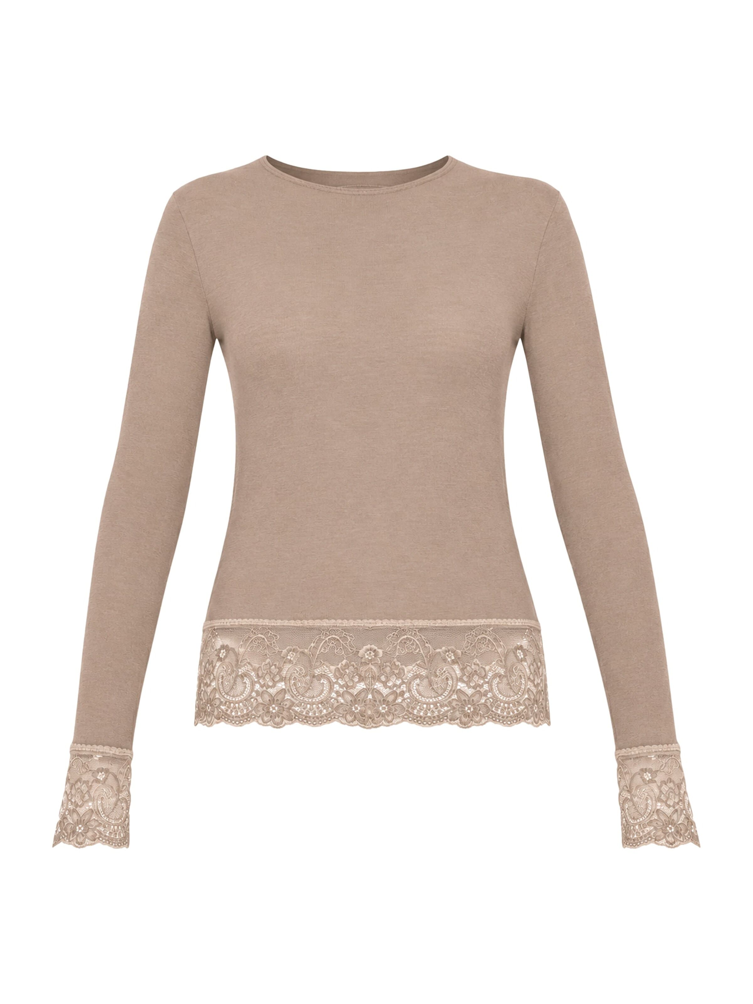 SASSYCLASSY Shirt in Beige: front