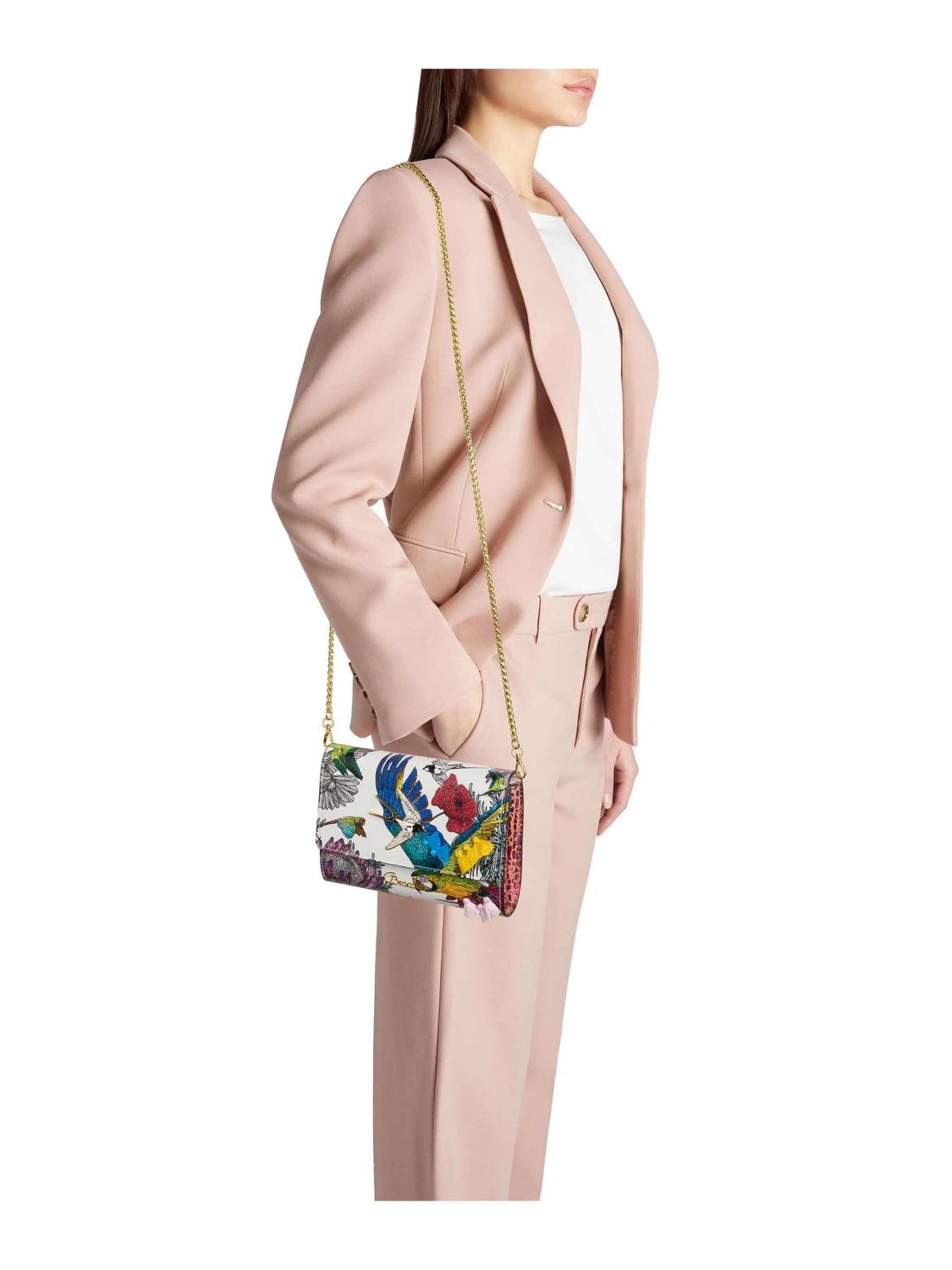 Braccialini - Bolso de noche 'Lady Pappagalli' en Mezcla de colores