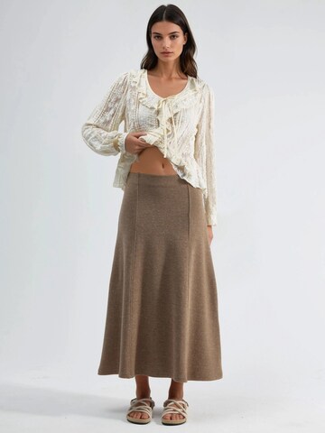 Gonna di Busem in marrone