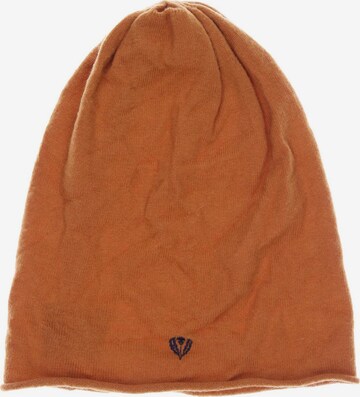 FRAAS Hat & Cap in One size in Orange: front
