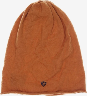 FRAAS Hat & Cap in One size in Orange: front