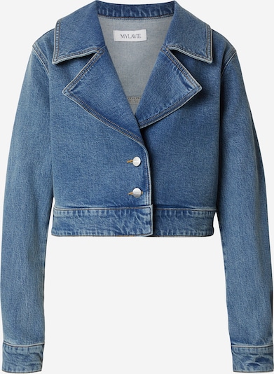 MYLAVIE by Sarah Harrison Välikausitakki värissä sininen, Tuotenäkymä