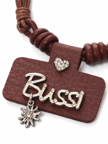 Allgäu Rebell Necklace 'Bussi' in Brown