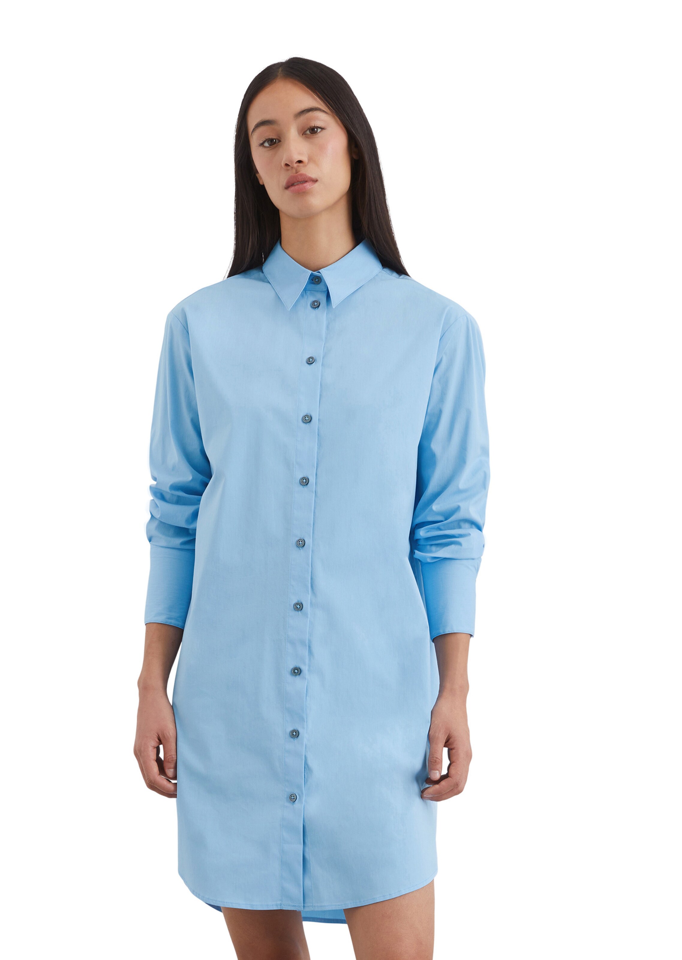 Marc O'Polo - Vestidos camiseiros em azul: frente