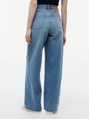 Tommy Jeans Bő szár Farmer 'CLAIRE' - kék