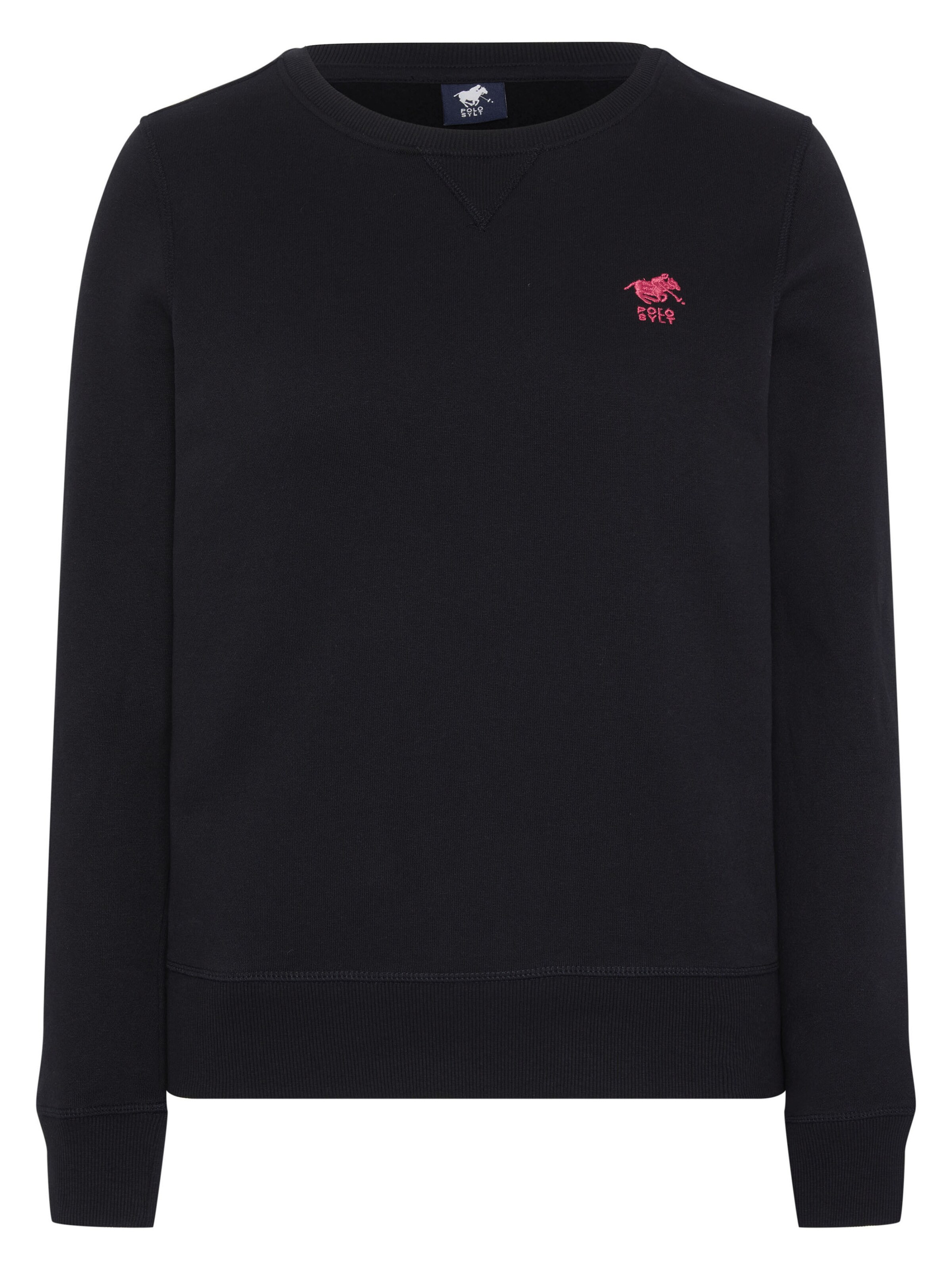 Polo Sylt Sweatshirt in Black: front