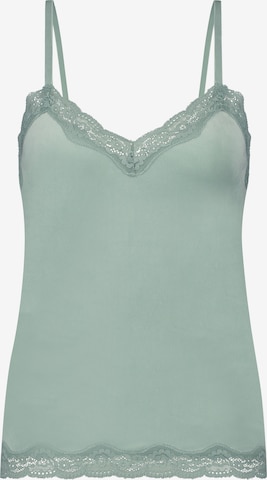 Hunkemöller Pajama Shirt 'Cami ' in Green: front