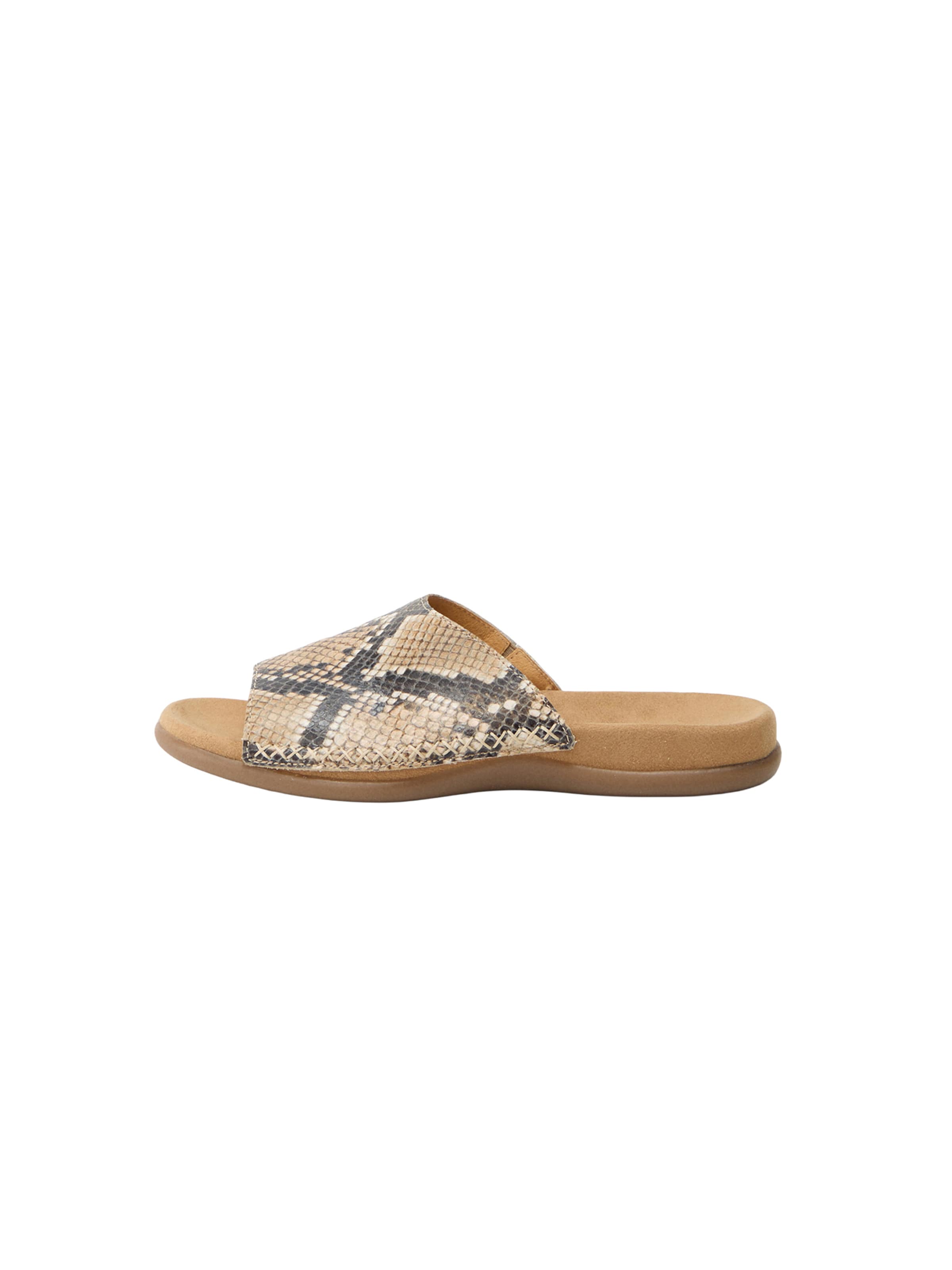 GABOR - Sapato aberto em bege: frente