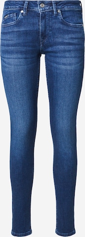 Pepe Jeans - Skinny Calças de ganga 'PIXIE' em azul: frente