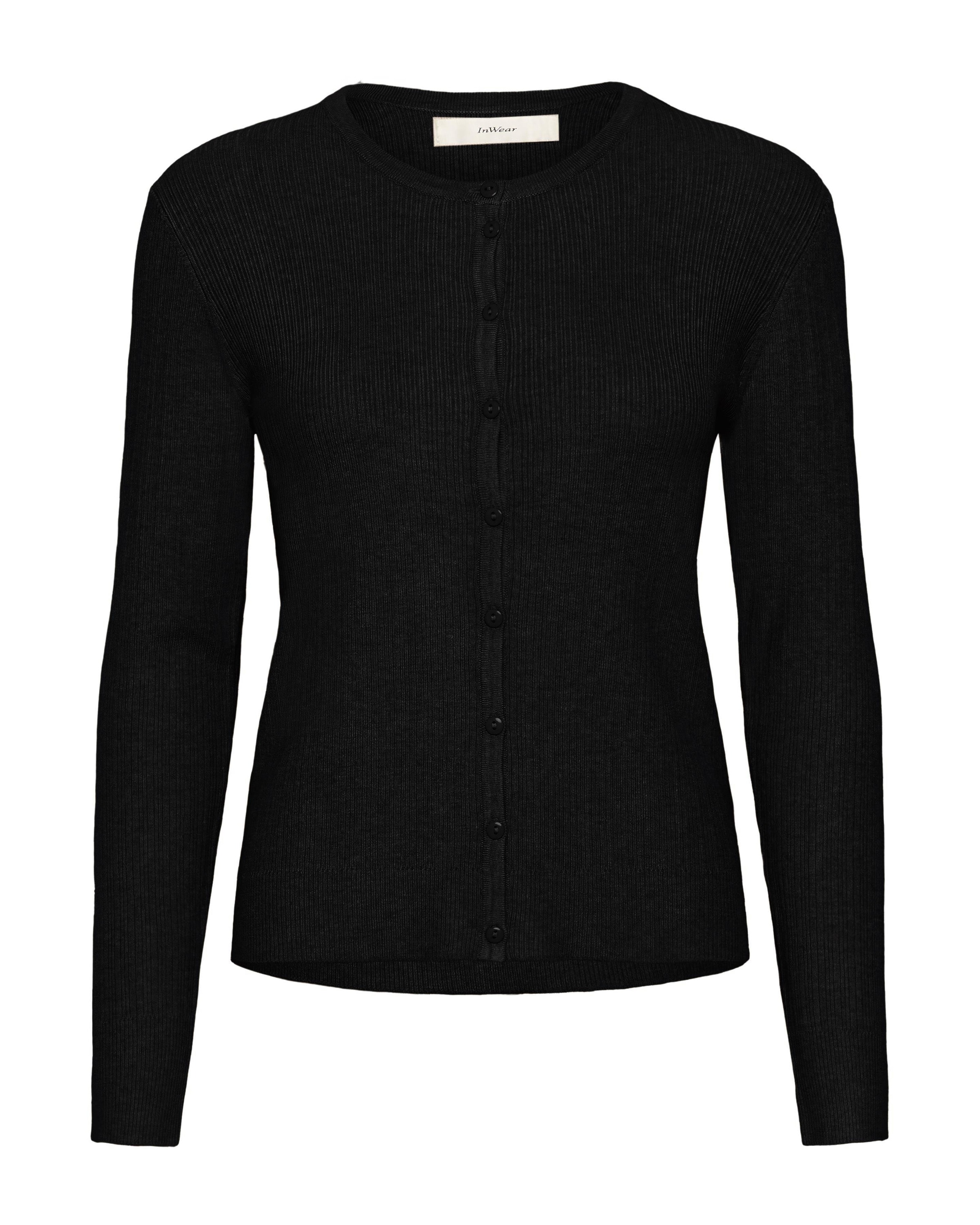 InWear Cardigan 'Yenah' en noir, Vue avec produit