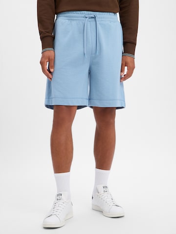 Nils Sundström Regular Broek ' ' in Blauw: voorkant