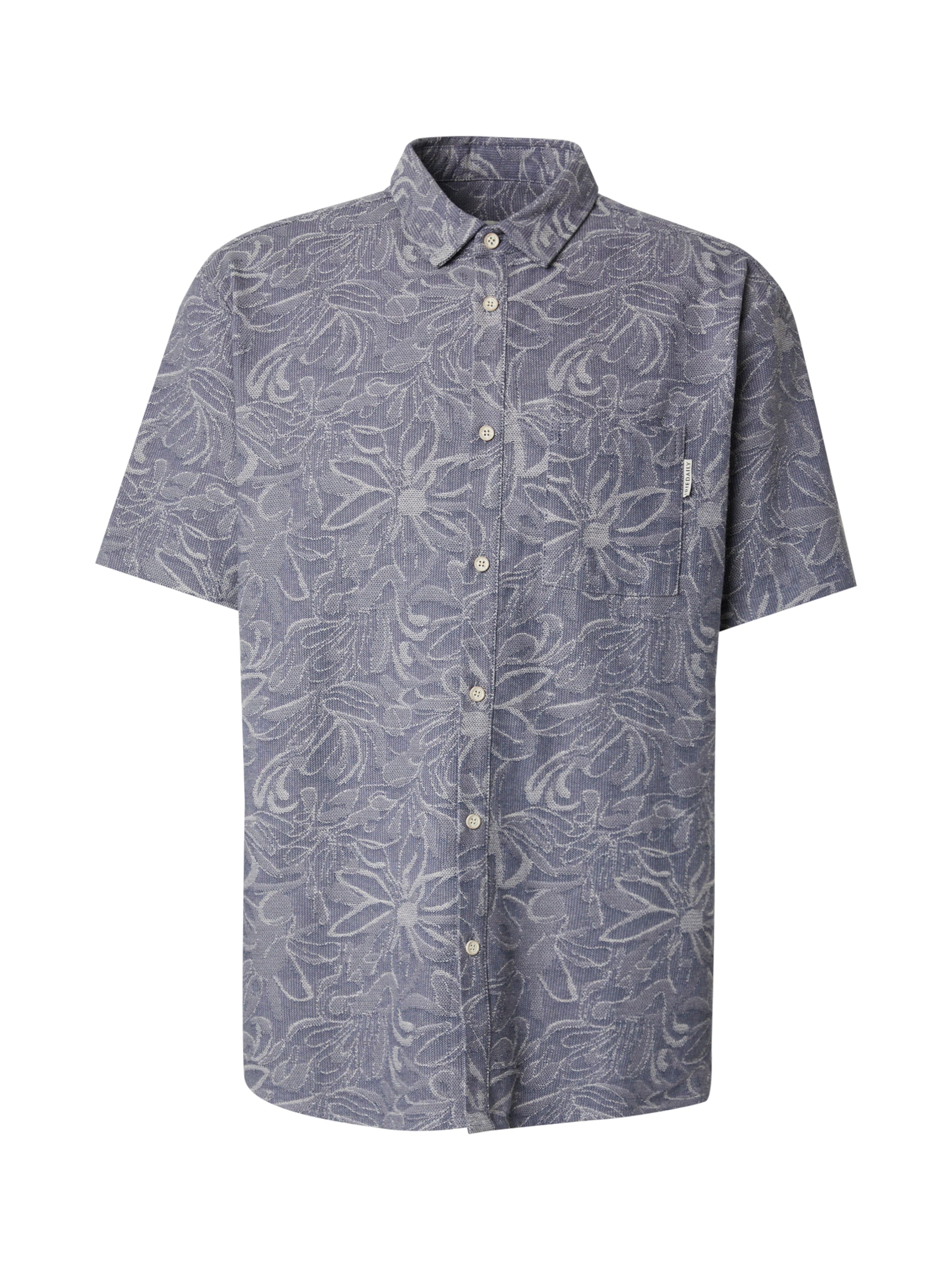 Iriedaily Regular fit Πουκάμισο 'Santo' σε μπλε: μπροστά