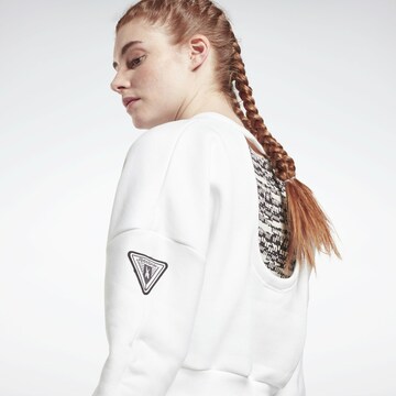 Reebok Sportsweatshirt 'MYT Crew' i hvid