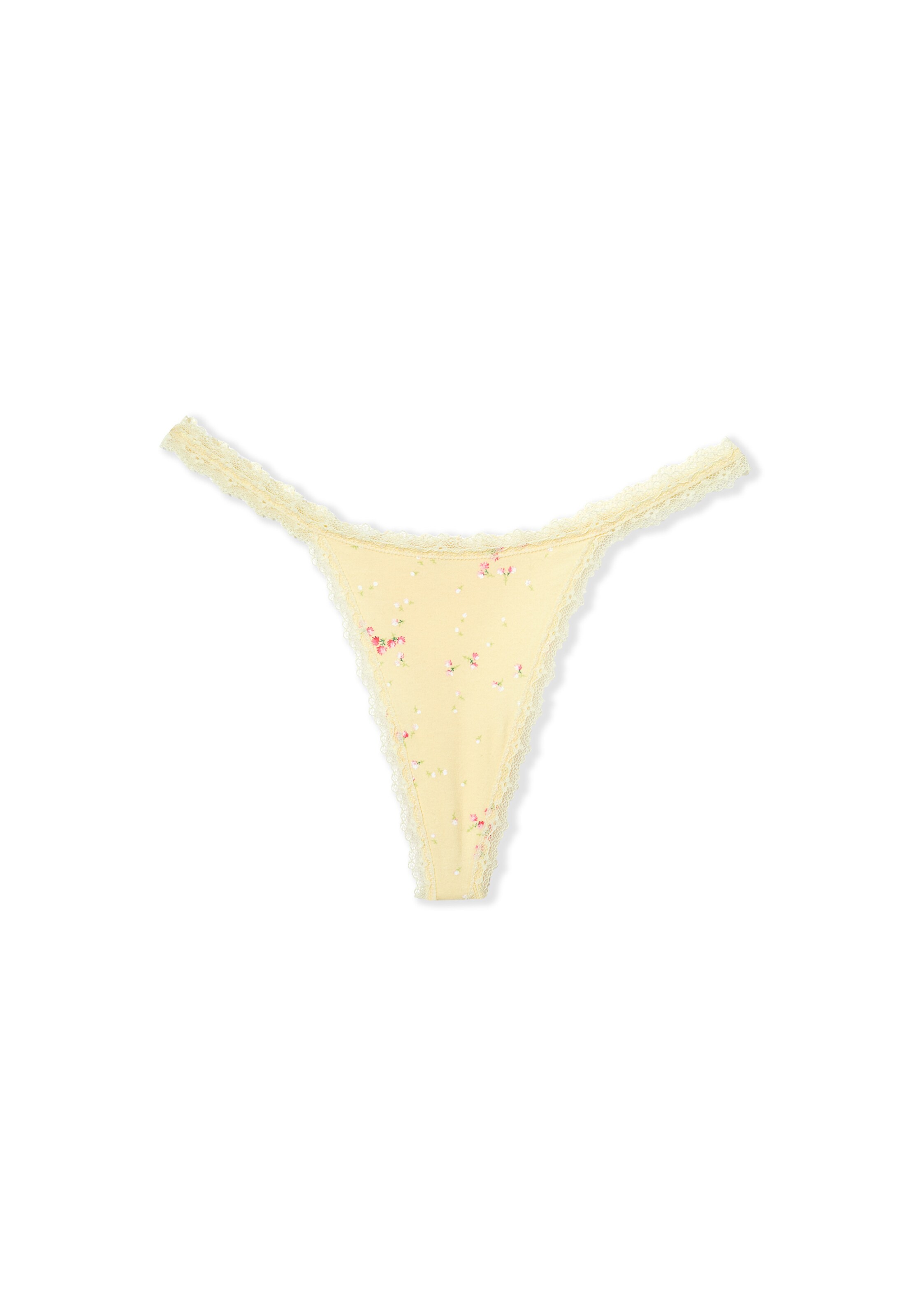 ETAM Thong 'Lola' in XS in Light yellow / Kiwi / Light pink / White, Item view