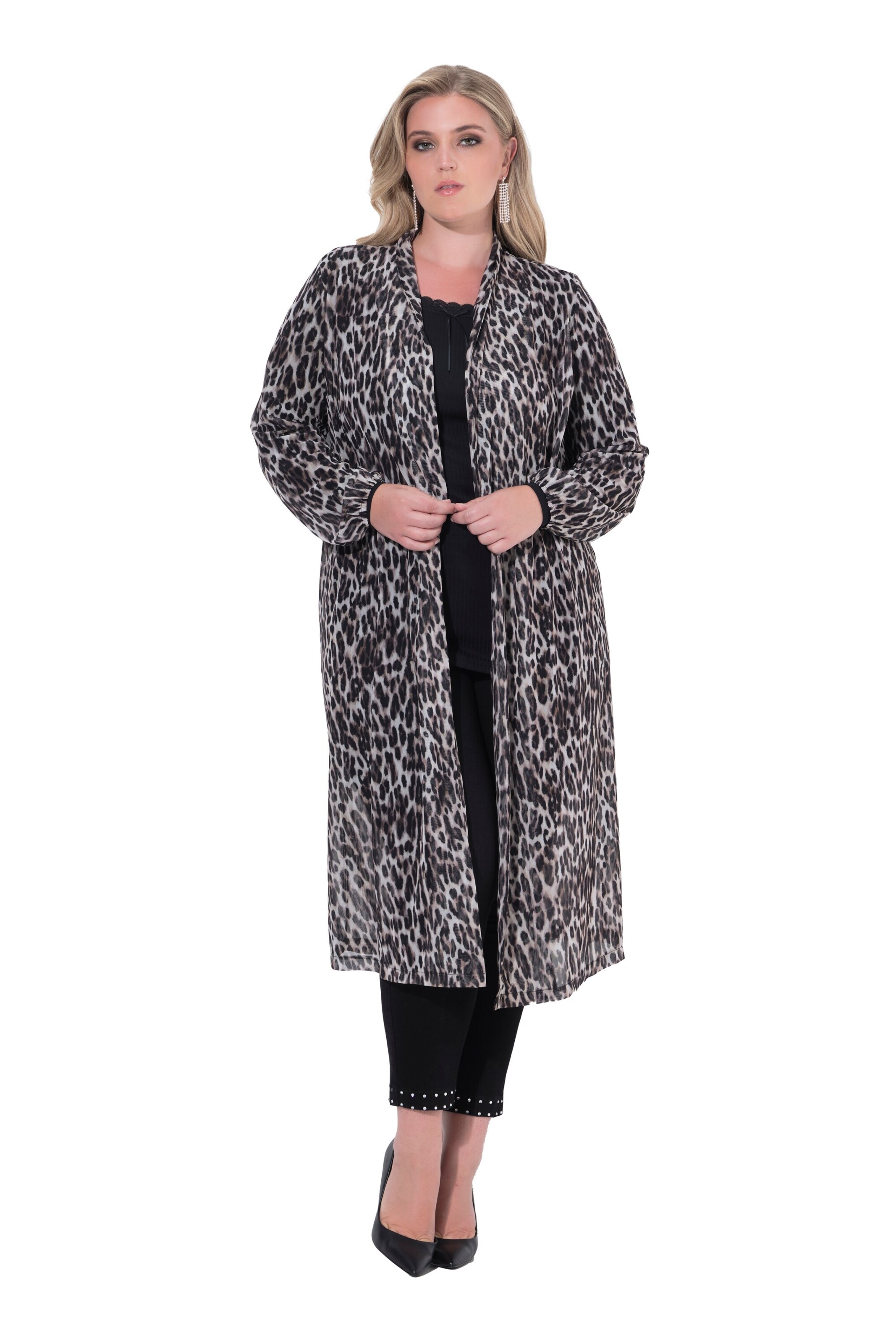 MIAMODA Tussenjas in Zwart: voorkant